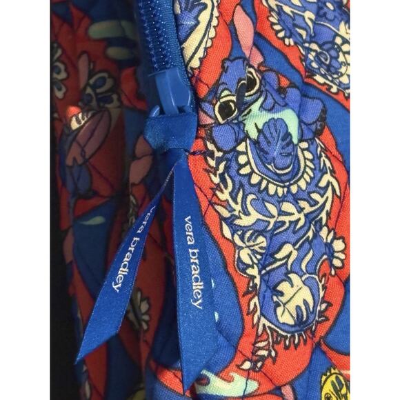 Vera Bradley Disney Stitch Monstera Paisley Large Backpack Bag Travel EXACT main image 9